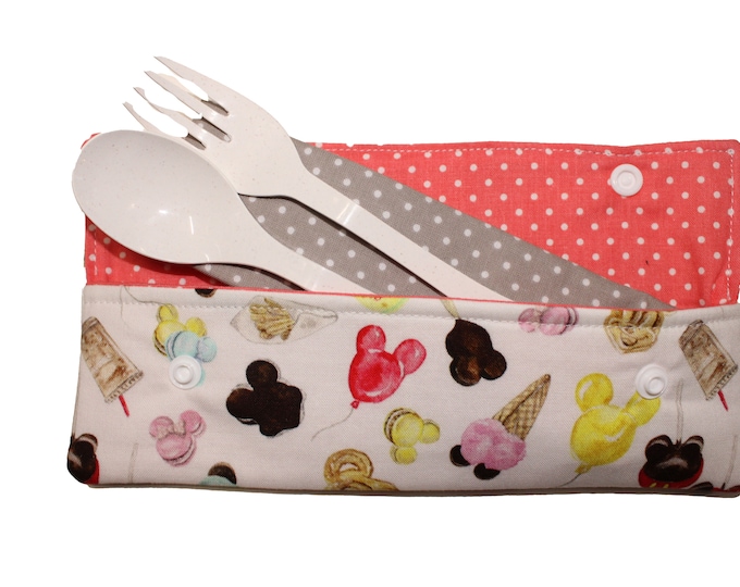 Disney Snacks Cutlery Case