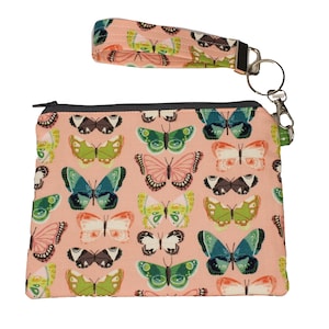 Butterfly Carly Wristlet
