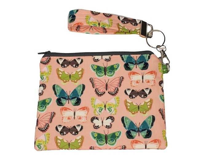 Butterfly Carly Wristlet