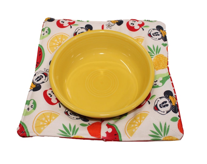 Reversible Bowl Cozy Disney Fruit