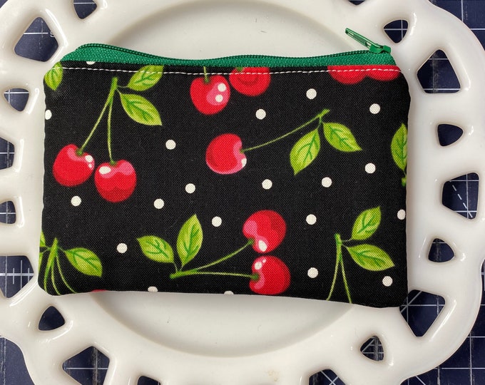 Cherry Coin Purse