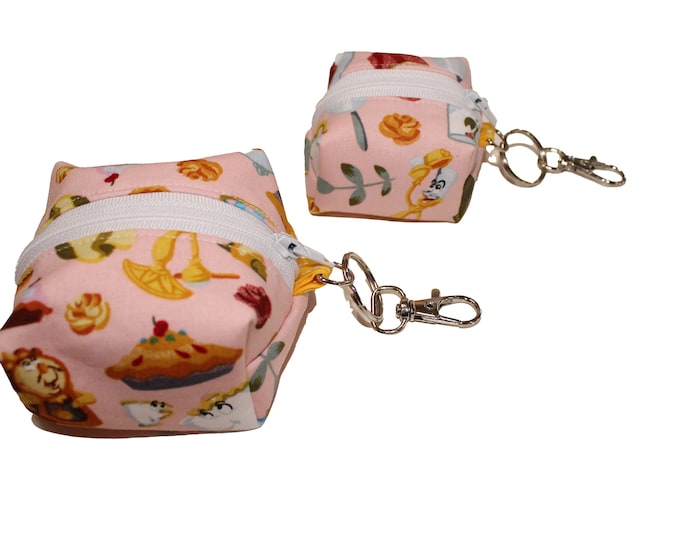 Cube Pouch Beauty and the Beast