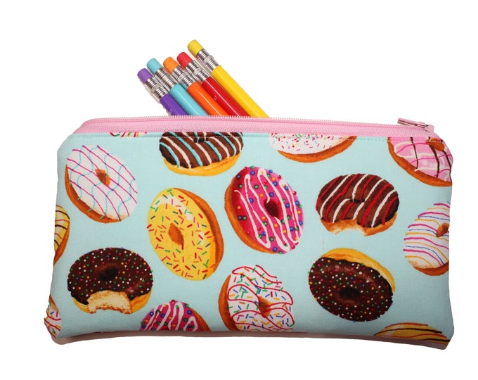 Emily Pencil Pouch Donuts