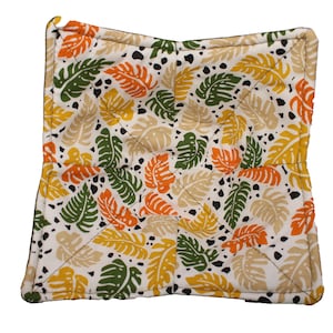Reversible Bowl Cozy Monstera