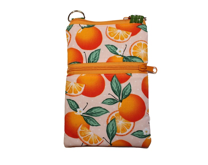 Cellphone Crossbody Purse Oranges