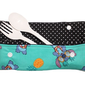 Disney Stitch Cutlery Case