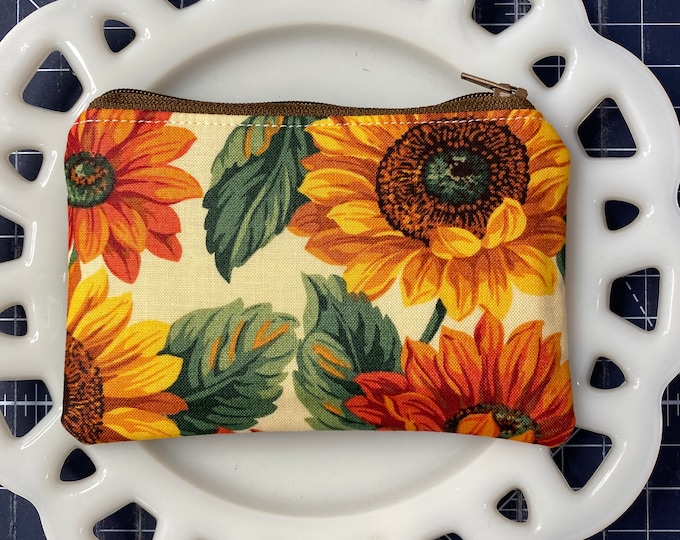 Sunflower Coin Purse