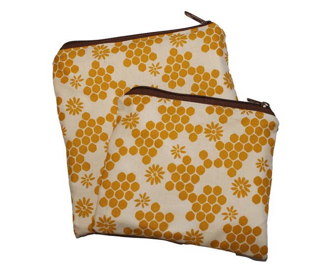 Golden Honeycomb Snack and Sandwich Bag