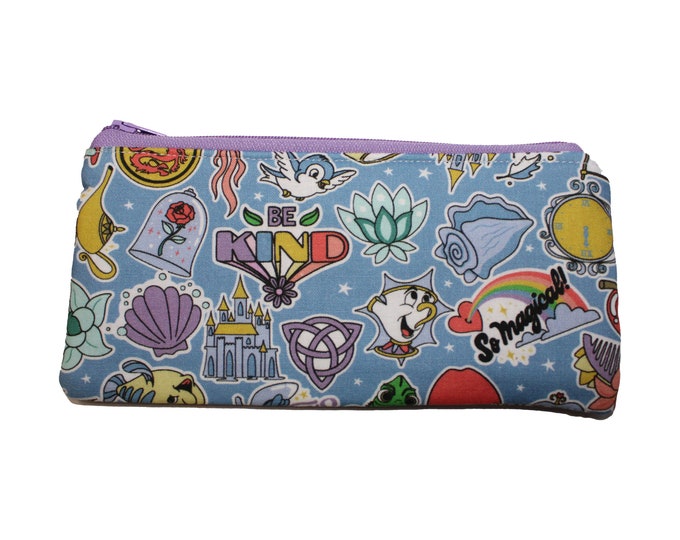 Disney Princess Sticker Print Allison Pouch