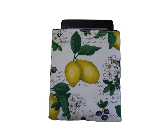 Kindle Slip In Pouch Lemons & Blueberries