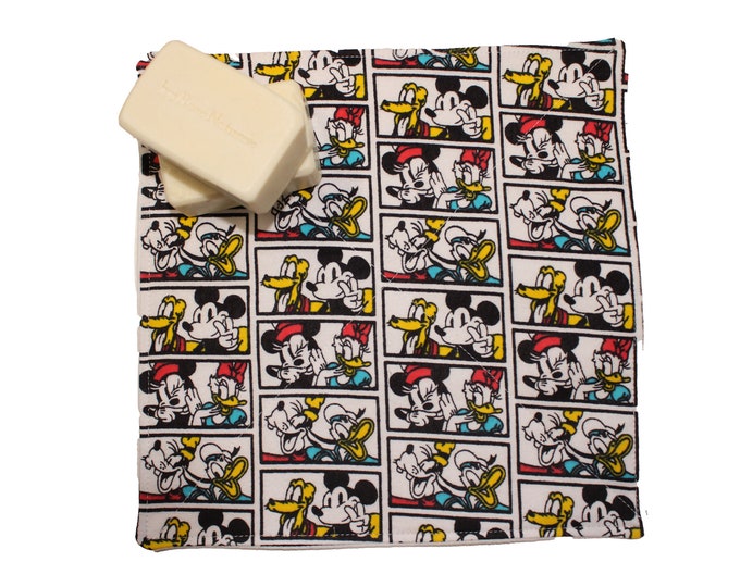 Mickey & Friends Flannel Washcloth