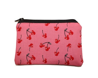 Mickey Mouse Cherries Coin Purse