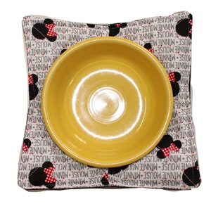 Reversible Bowl Cozy Minnie Mouse