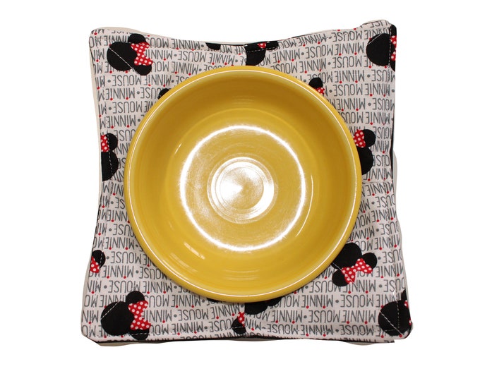 Reversible Bowl Cozy Minnie Mouse