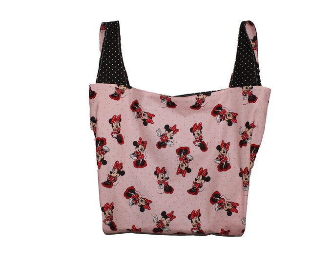 Reversible Minnie Mouse Market Bag