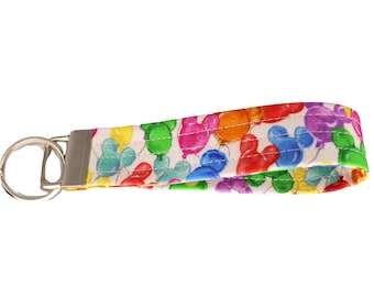 Llavero de tela con globos de Disney