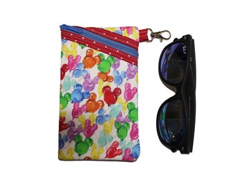 Sunglass / Eyeglass Case Disney Balloons