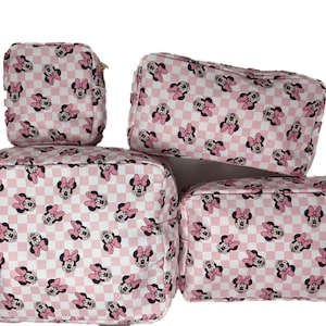 Minnie Mouse with Pink Checkers