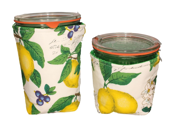 Weck Wrap Lemons on White