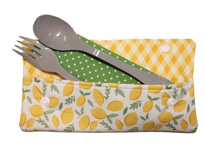 Lemon Cutlery Case