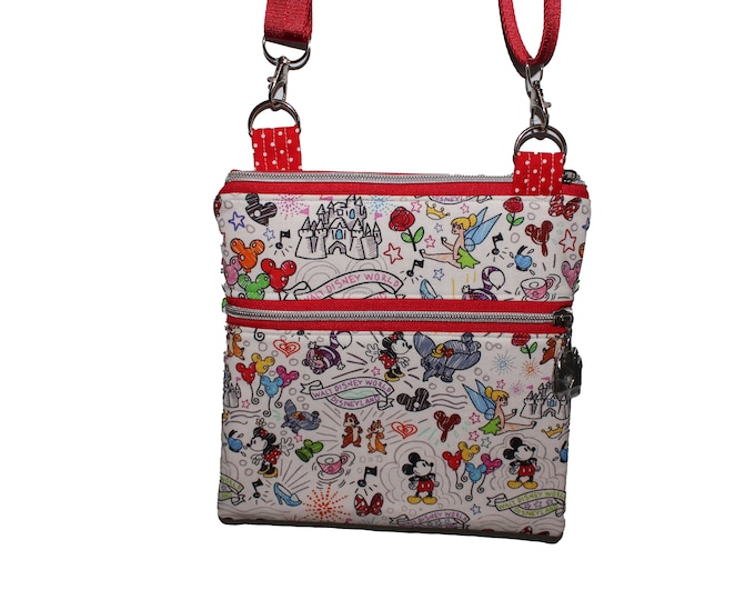 The Loren Crossbody Disney Sketch