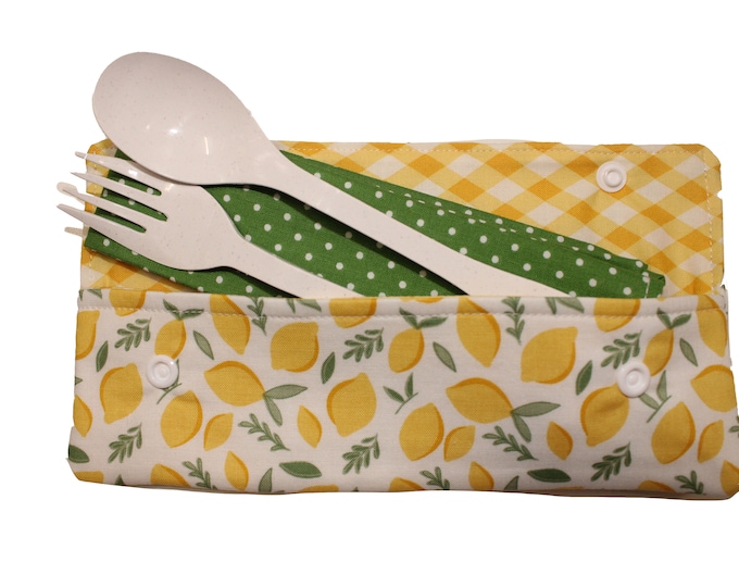 Lemon Cutlery Case