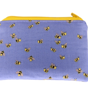 Blue Bee Coin Purse