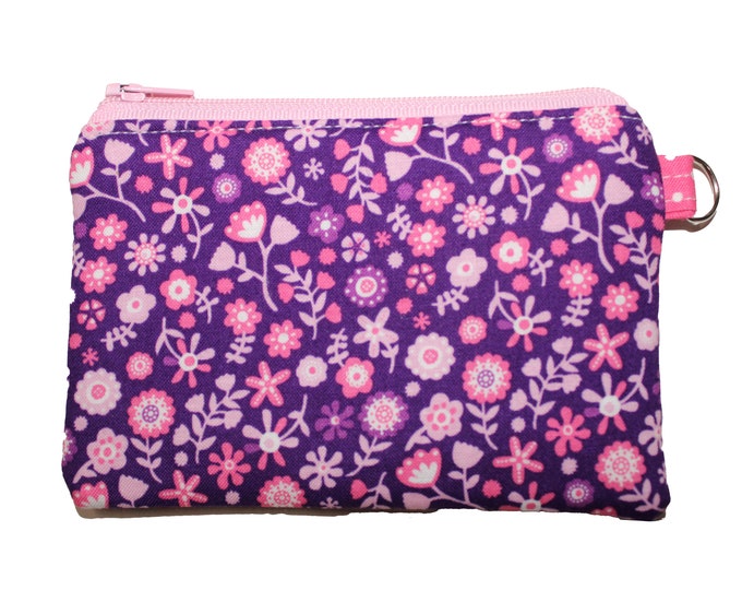 Pink and Purple Coin Purse