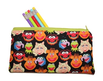 Emily Pencil Pouch Disney Mickey Muppets