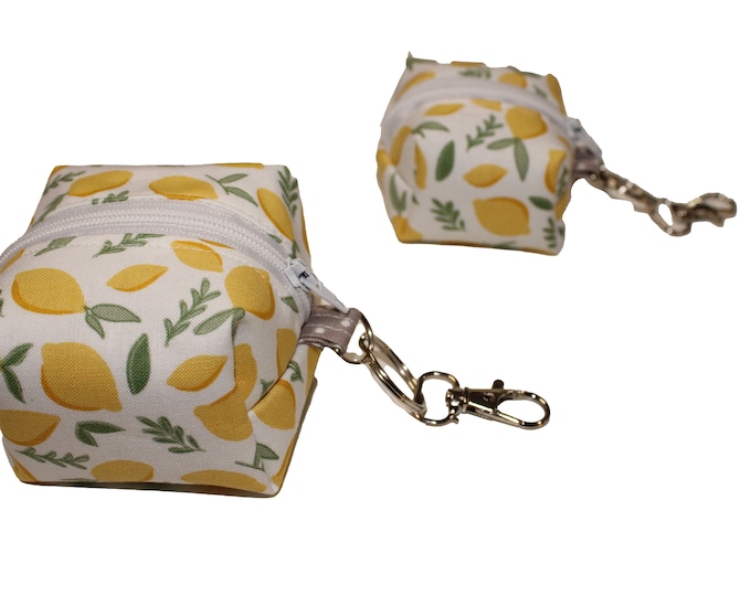 Cube Pouch Yellow Lemon