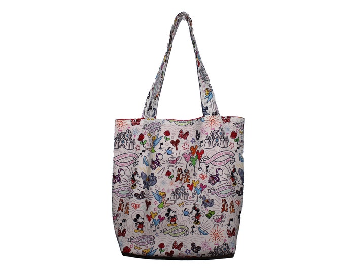 Mini Tote Disney Sketch