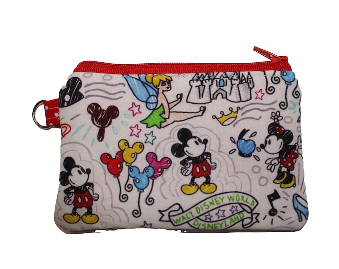 Disney Sketch Coin Purse