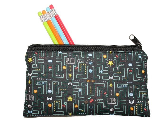 Emily Pencil Pouch Video Game/ Gamer