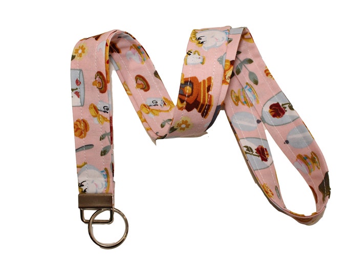 Beauty and the Beast Lanyard