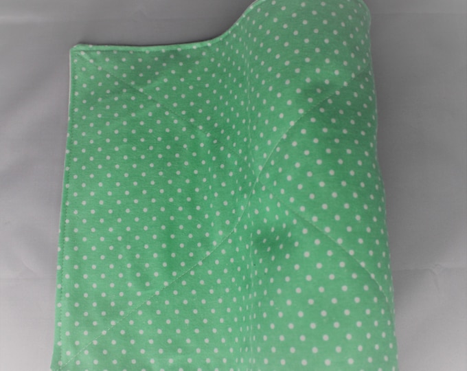 Reusable Unpaper Towel Mint Polka Dot