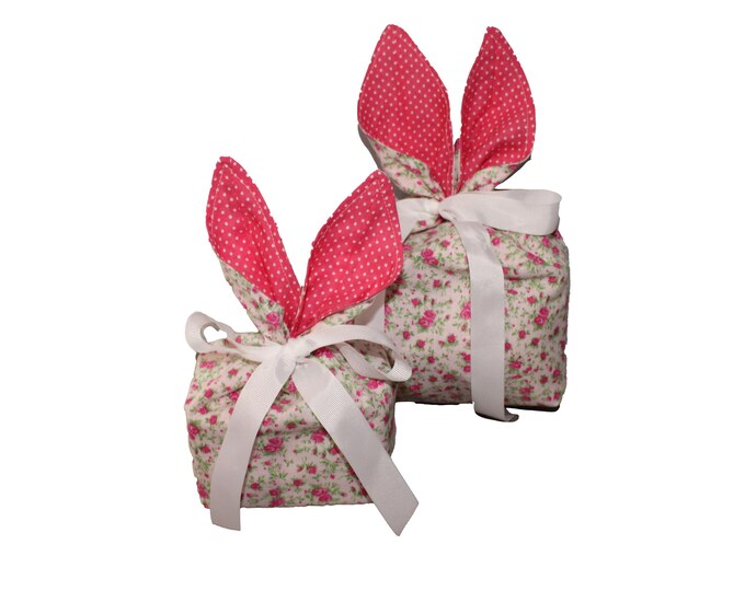 Bunny Treat Bag Pink Floral