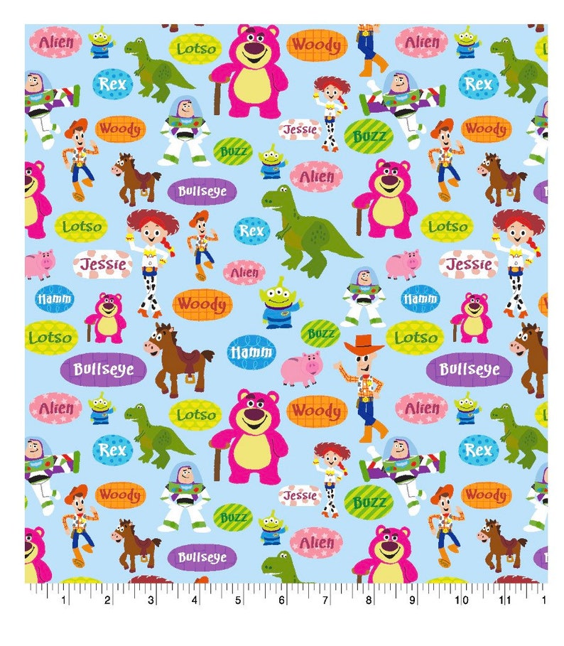 Toy Story and Friends Fabric By The Yard image 1