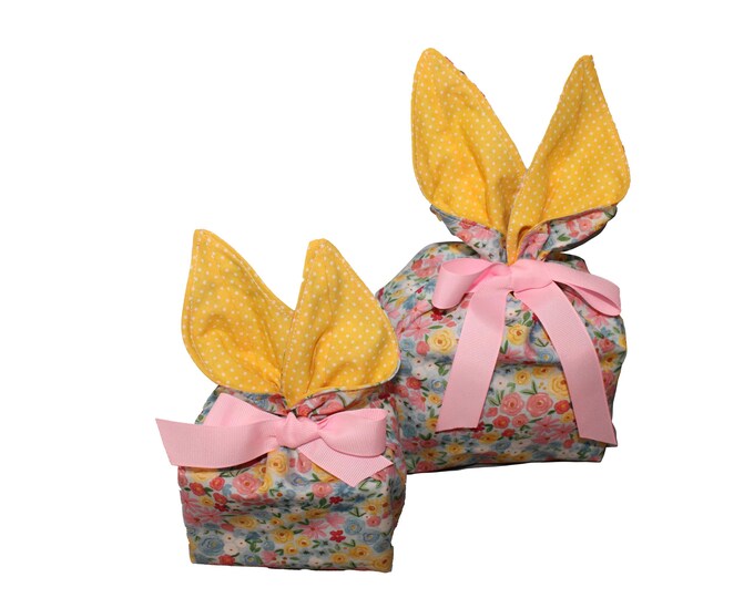 Bunny Treat Bag Pastel Floral