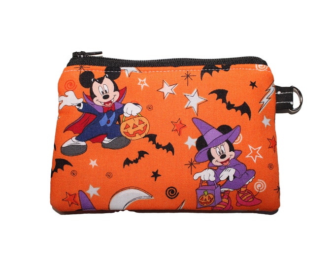 Mickey and Minnie Mouse Halloween  Coin Purse