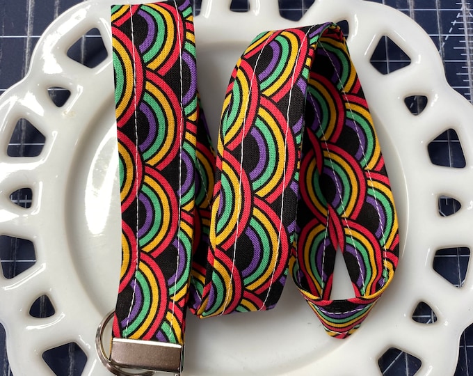 Rainbow Lanyard