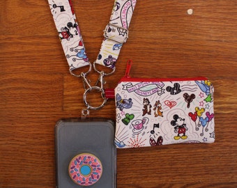 Crossbody Phone Strap Disney Sketch