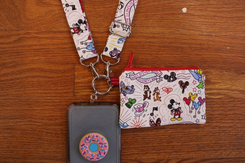 Crossbody Phone Strap Disney Sketch image 1