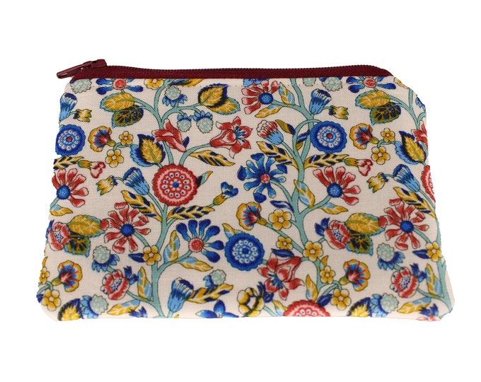 Liberty Garden White Coin Purse