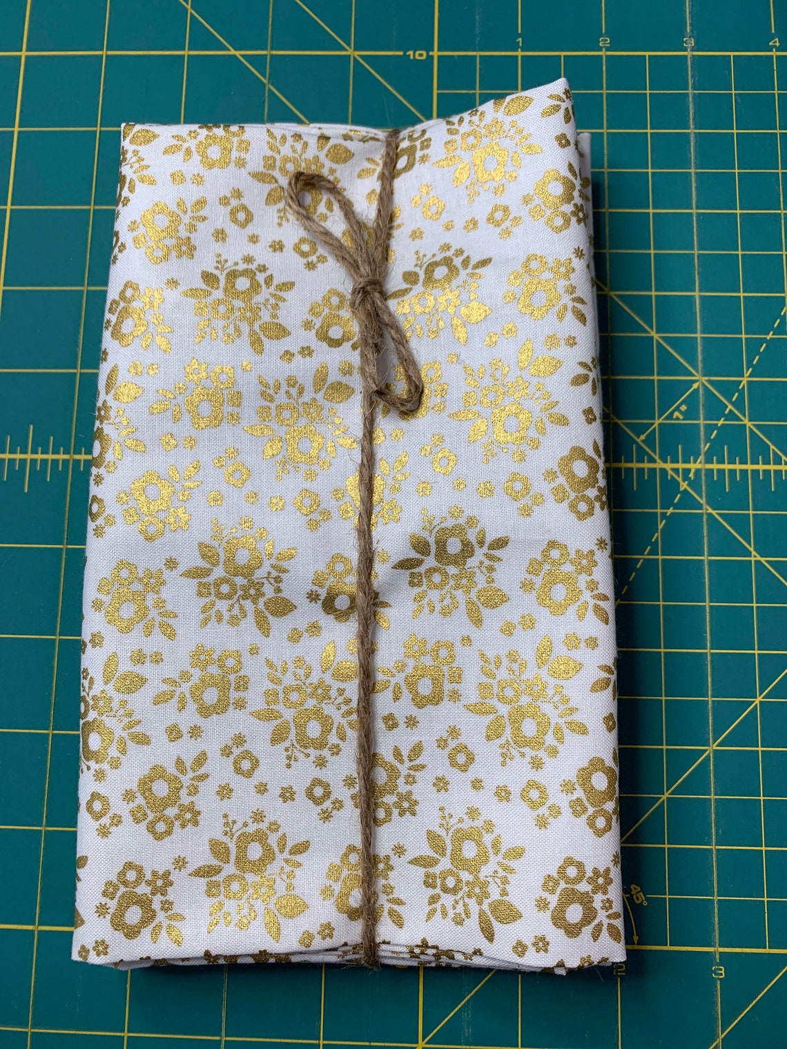 Tovaglioli Di Carta Kim Rose Floreale Su Kraft - 20 Pezzi, 3 Strati, 33x33 Cm, Quadrato