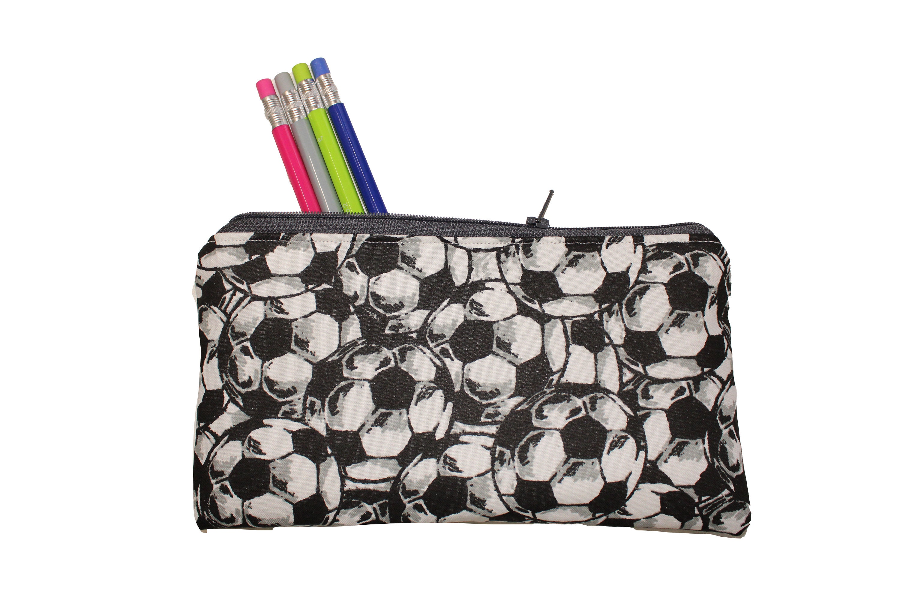 Personalized Sports Pencil Case - Ready, Set, Score