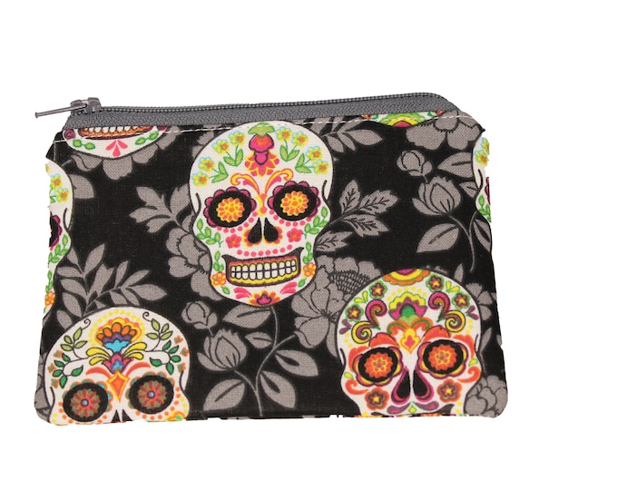 Sugar Skull Coin Purse