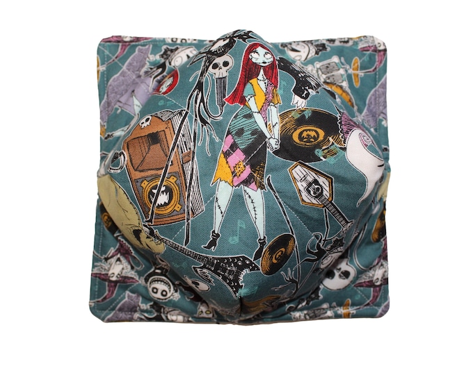 Reversible Bowl Cozy Jack and Sally