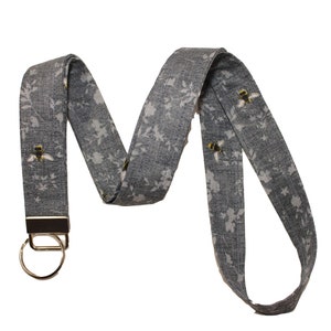 BumbleBee on Blue Lanyard