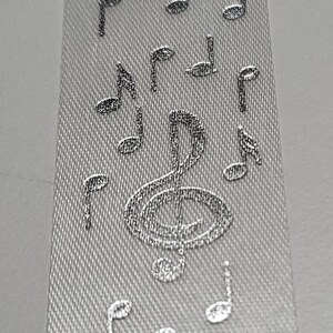Music Notes Ribbon - Etsy