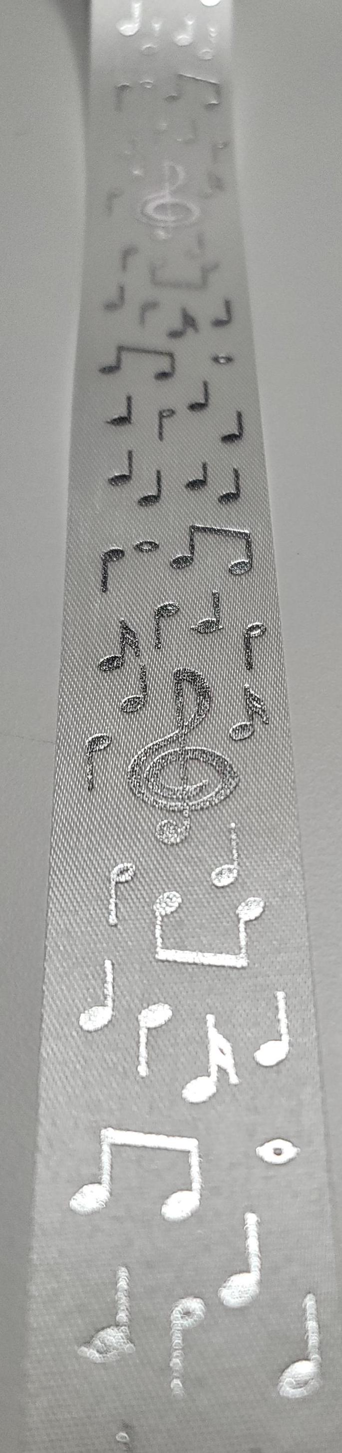 Music Note Ribbon Pattern Music Notes Ribbon - Etsy